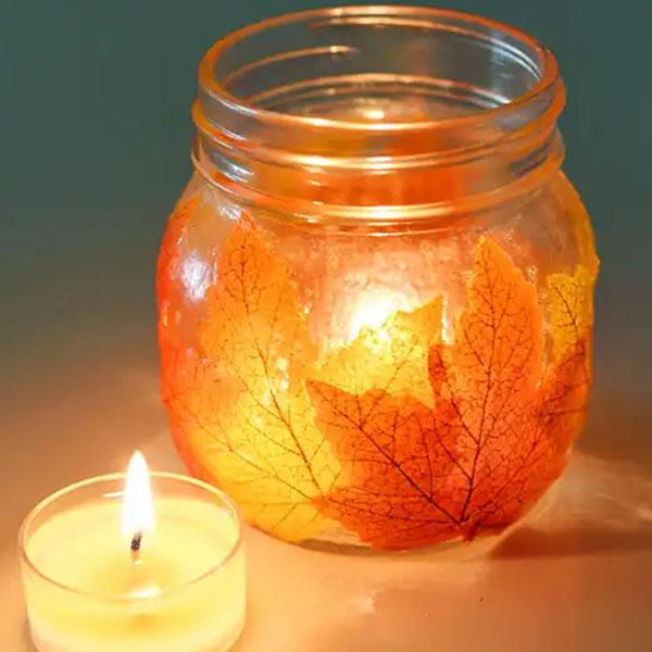 Scented jar candles