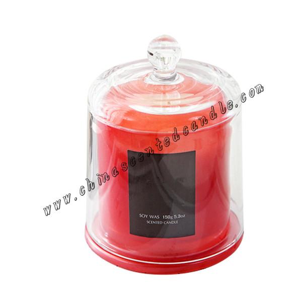 Dome scented candle