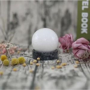 Marble ceramic scented candle