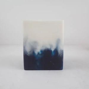 Marble scented candle