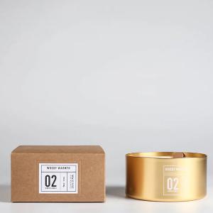 Aluminum Cup Gold Scented Candles