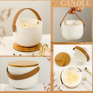 Ceramic scented candle
