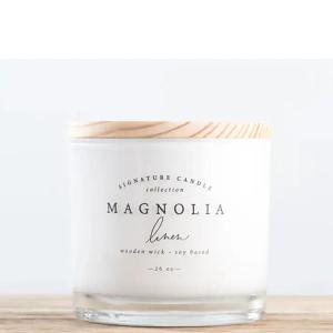 Scented candles in glass jars
