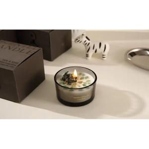 Crystal scented candle
