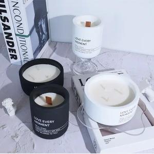 3 wick scented candles